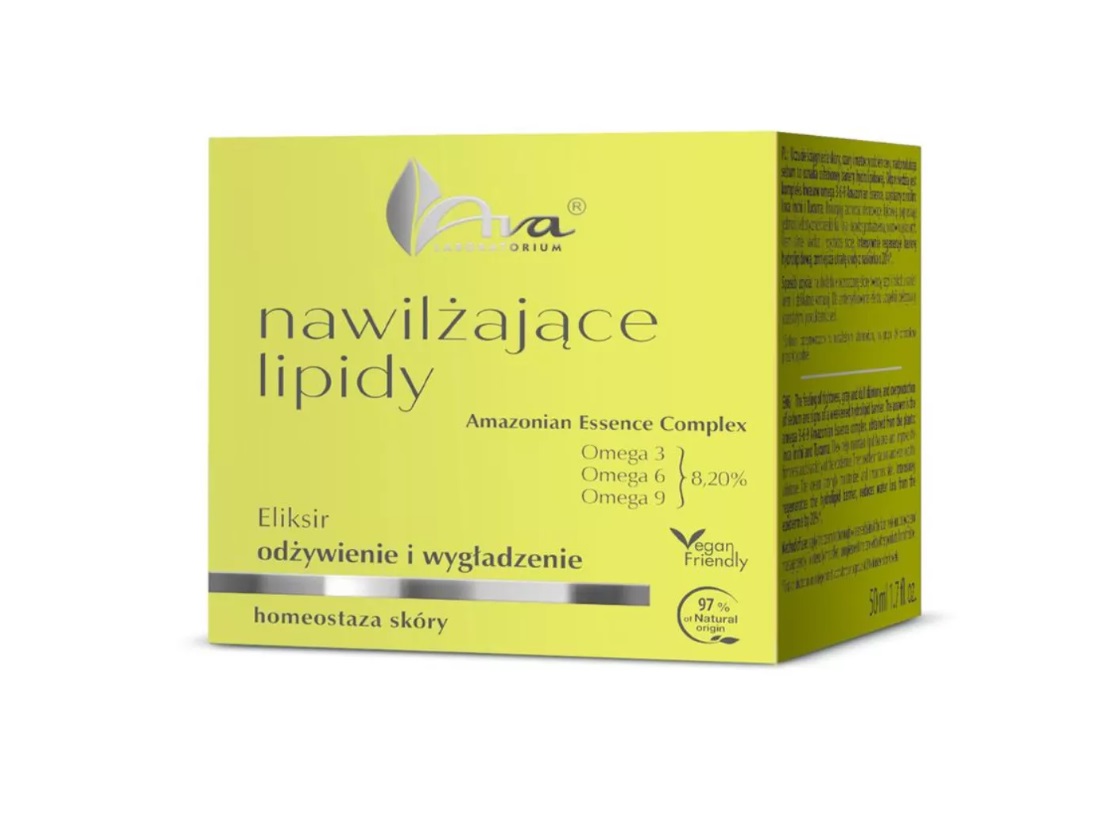 AVA Laboratorium Lipidy Nawilżające Eliksir Odżywienie i Wygładzenie 50ml