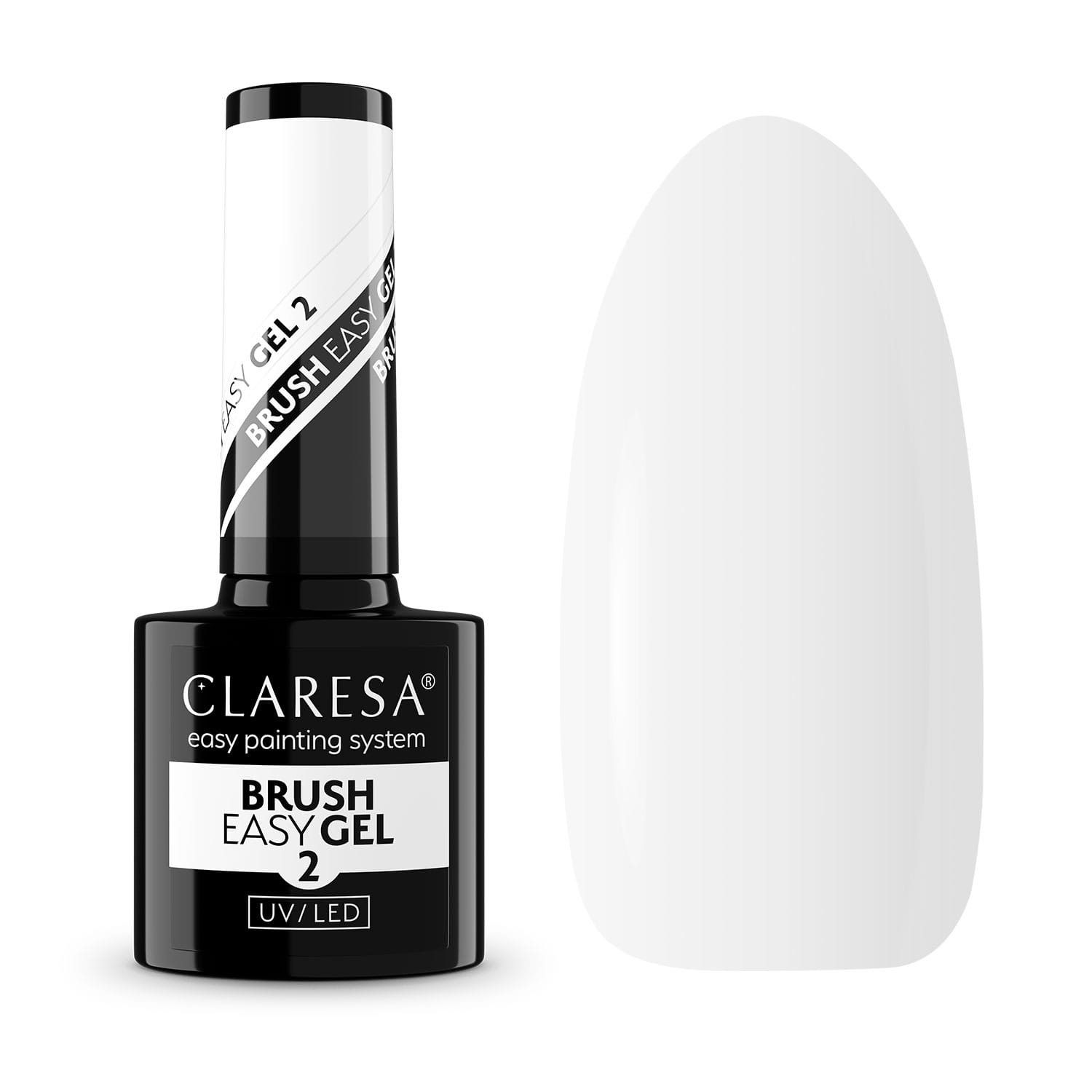 Claresa Brush Easy Gel Żel do Paznokci 2