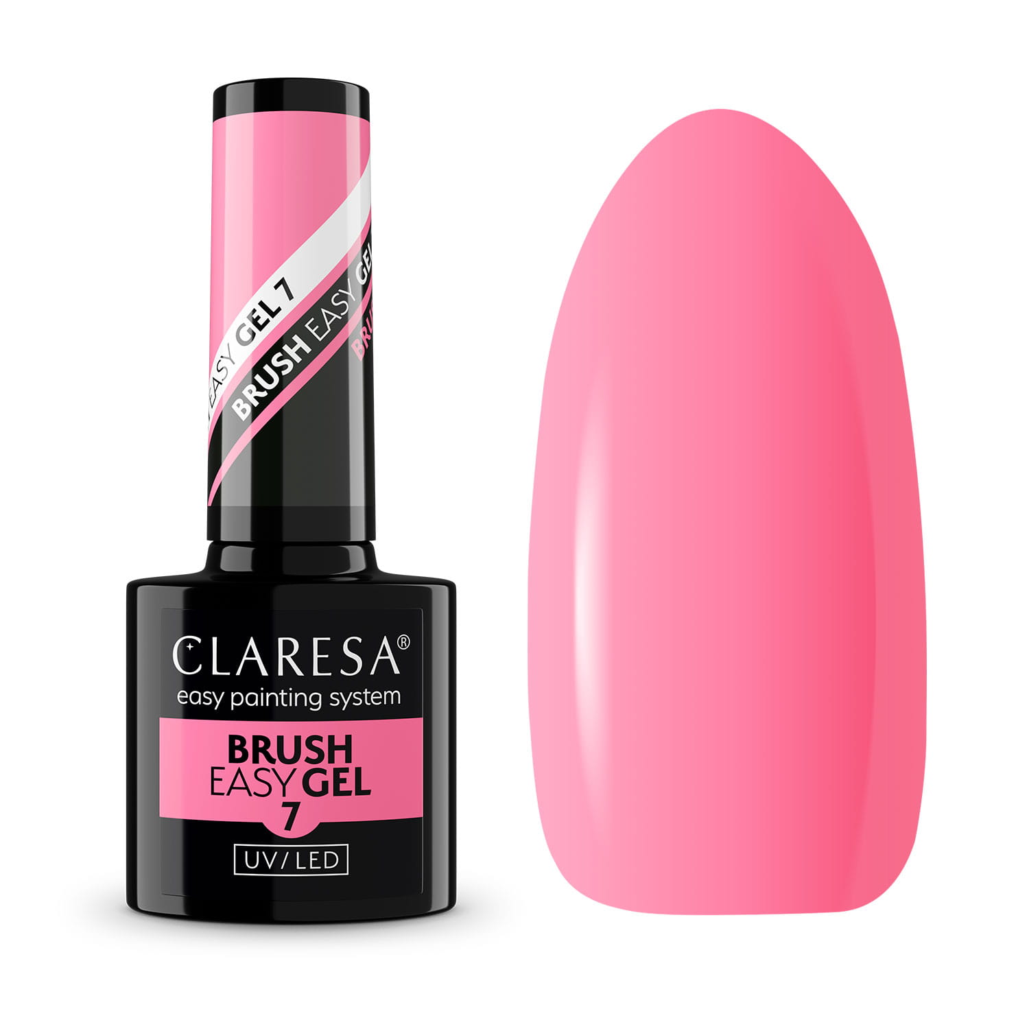 Claresa Brush Easy Gel Żel do Paznokci 7