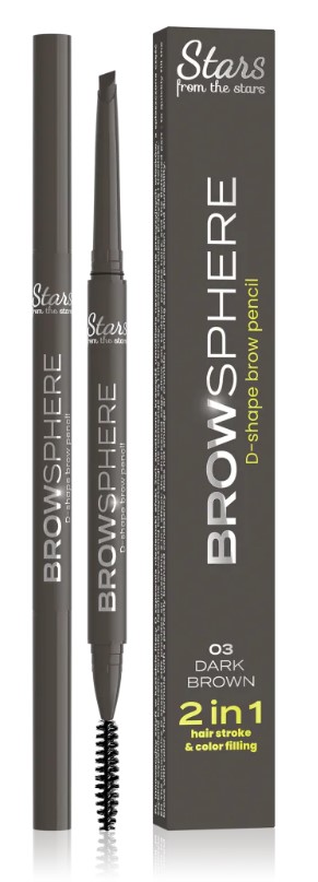 Stars from the Stars Browsphere Kredka do Brwi 03 Dark Brown