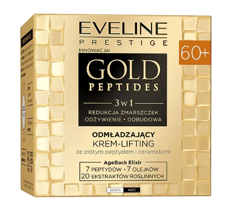 Eveline Gold Peptides Odmładzający Krem-Lifting 60+ 50ml