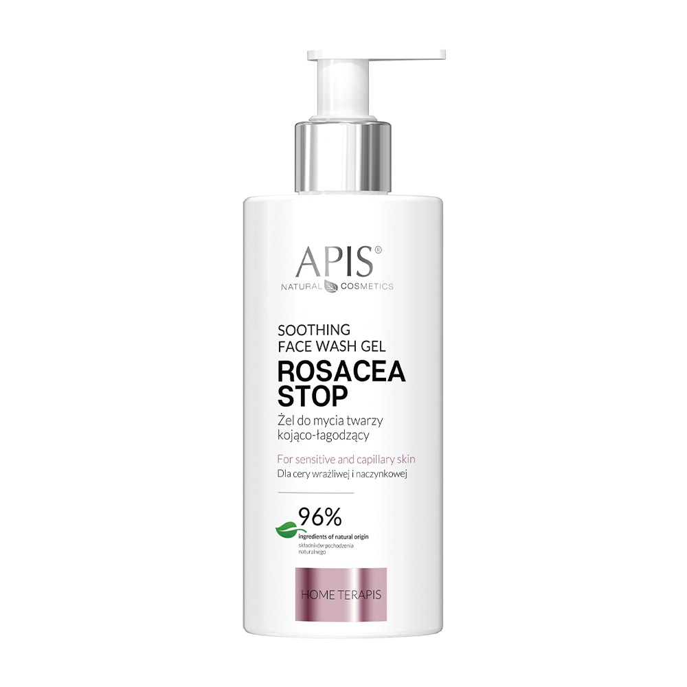 Rosacea Stop Żel do Mycia Twarzy Kojąco-Łagodzący