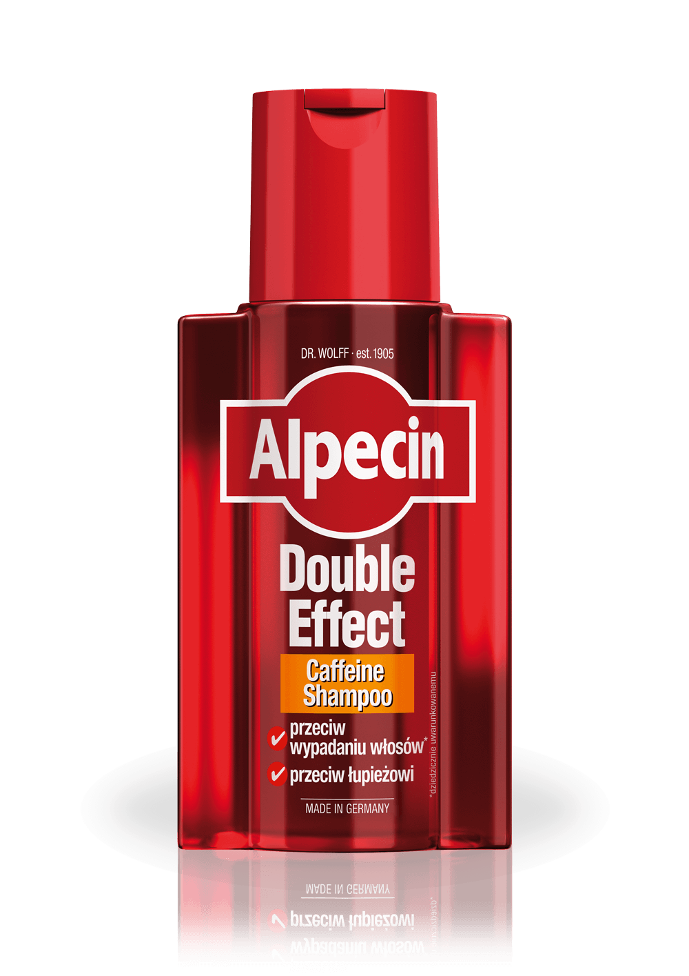 Alpecin Double Effect Szampon Przeciw Wypadaniu Włosów i Łupieżowi 200ml
