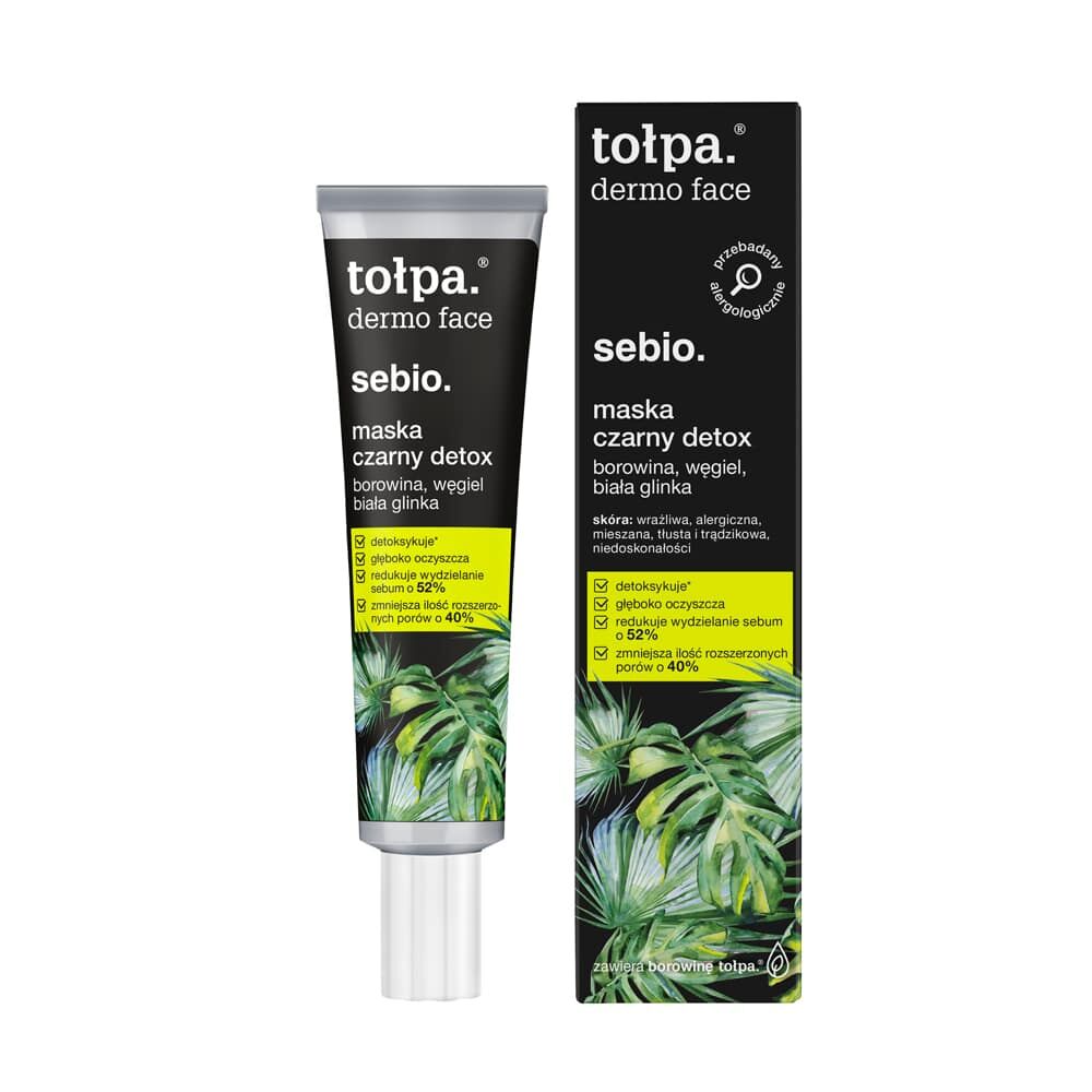 Tołpa Sebio Maska Czarny Detox 40ml