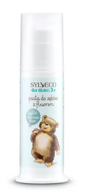 Sylveco Pasta do Zębów dla Dzieci 3+ z Fluorem Słodka Mięta 75ml
