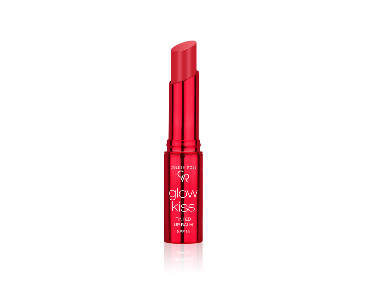 Glow Kiss Tinted Lip Balm Pomadka Do Ust SPF15 Strawberry 02
