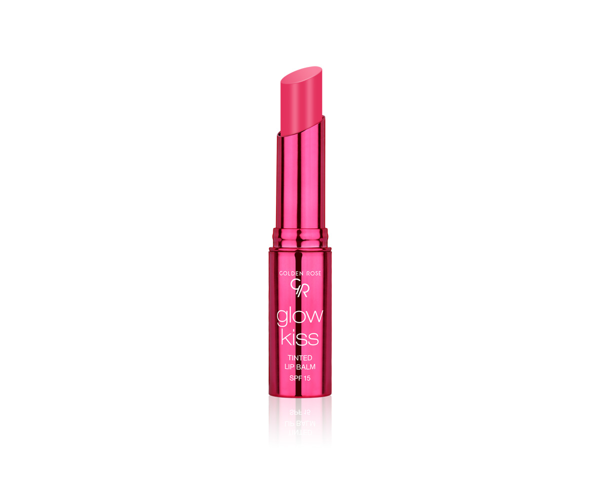 Glow Kiss Tinted Lip Balm Pomadka Do Ust SPF15 Berry Pink 03