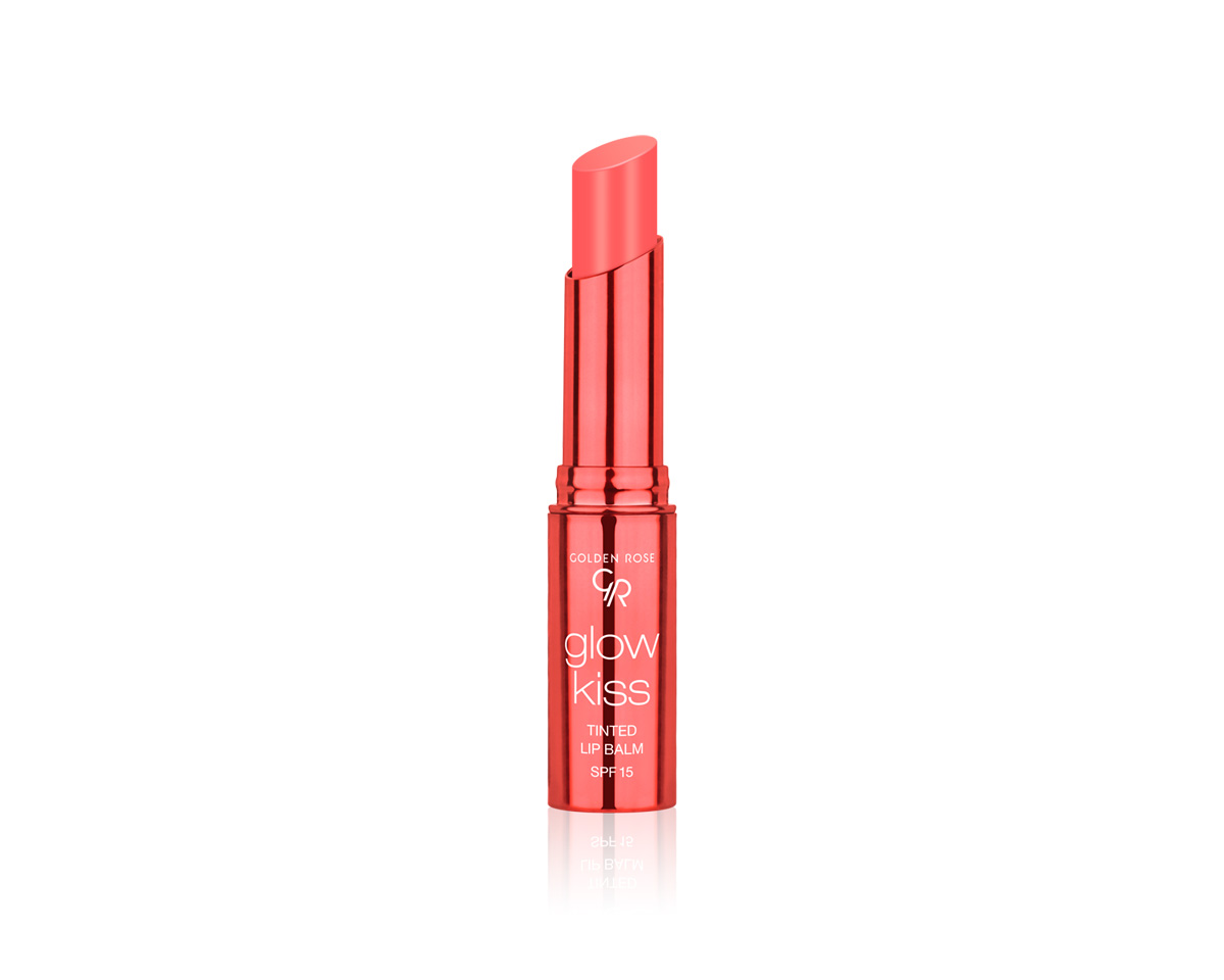 Glow Kiss Tinted Lip Balm Pomadka Do Ust SPF15 Peach Shake 04