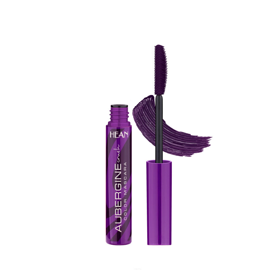 HEAN Tusz do Rzęs Color Aubergine Crush