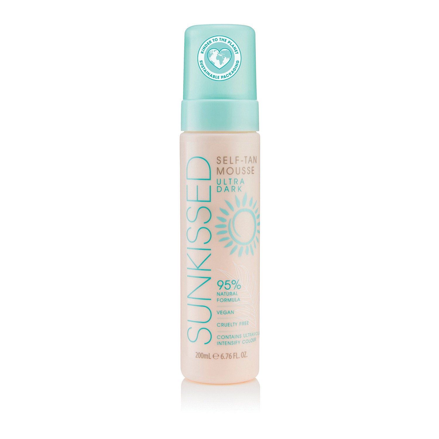 Sunkissed Self-Tan Mousse Pianka Brązująca do Ciała Ultra Dark 200ml