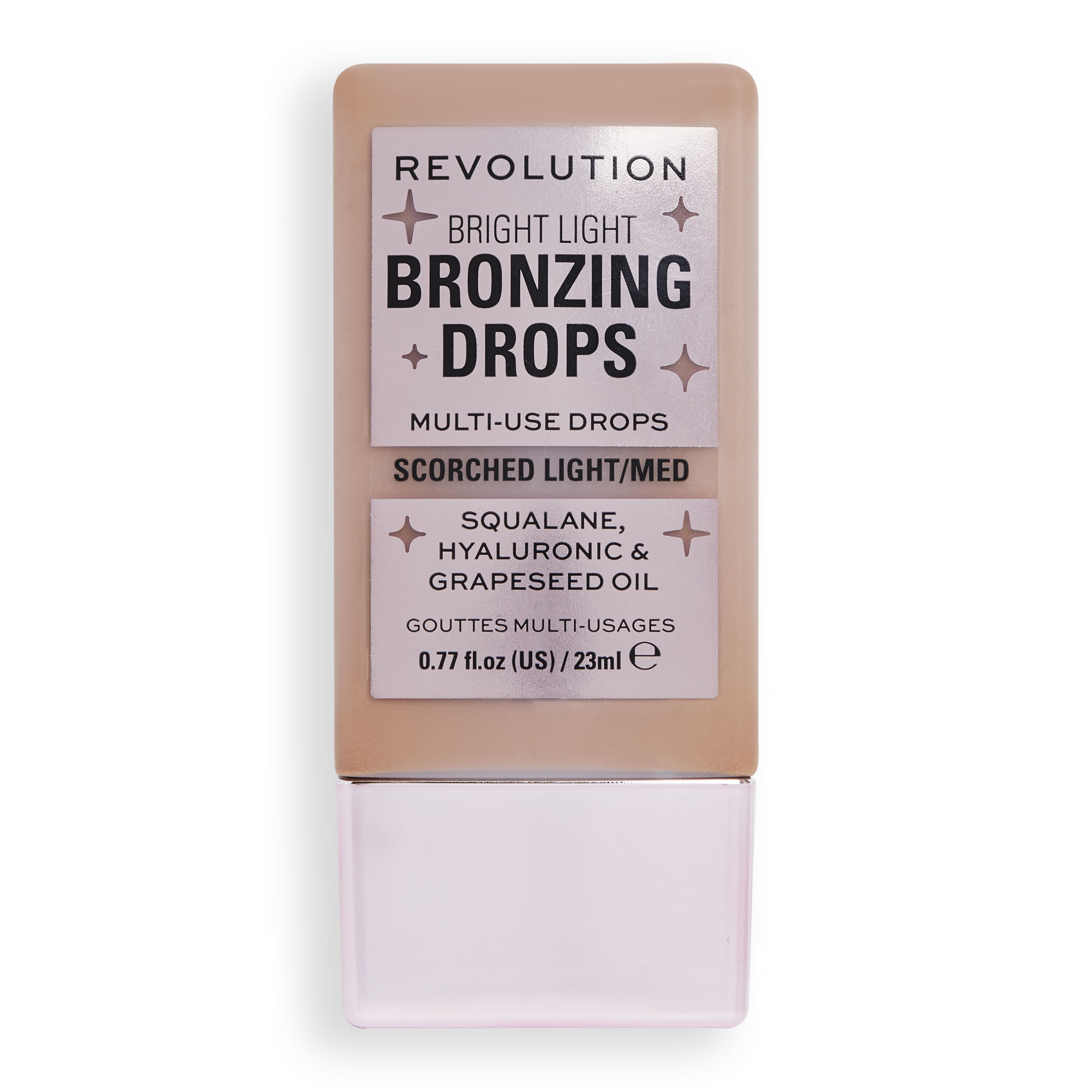 Makeup Revolution Bright Light Bronzing Drops Krople Brązujące Scorched 23ml
