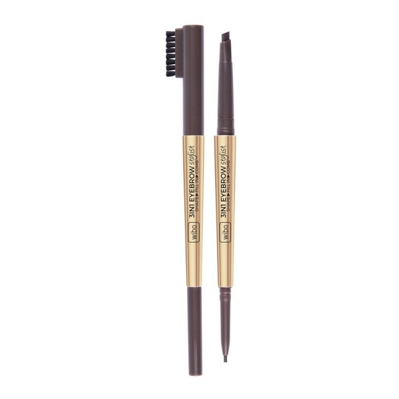 WIBO Kredka do Brwii 3w1 Eyebrow Stylist Dark Brown