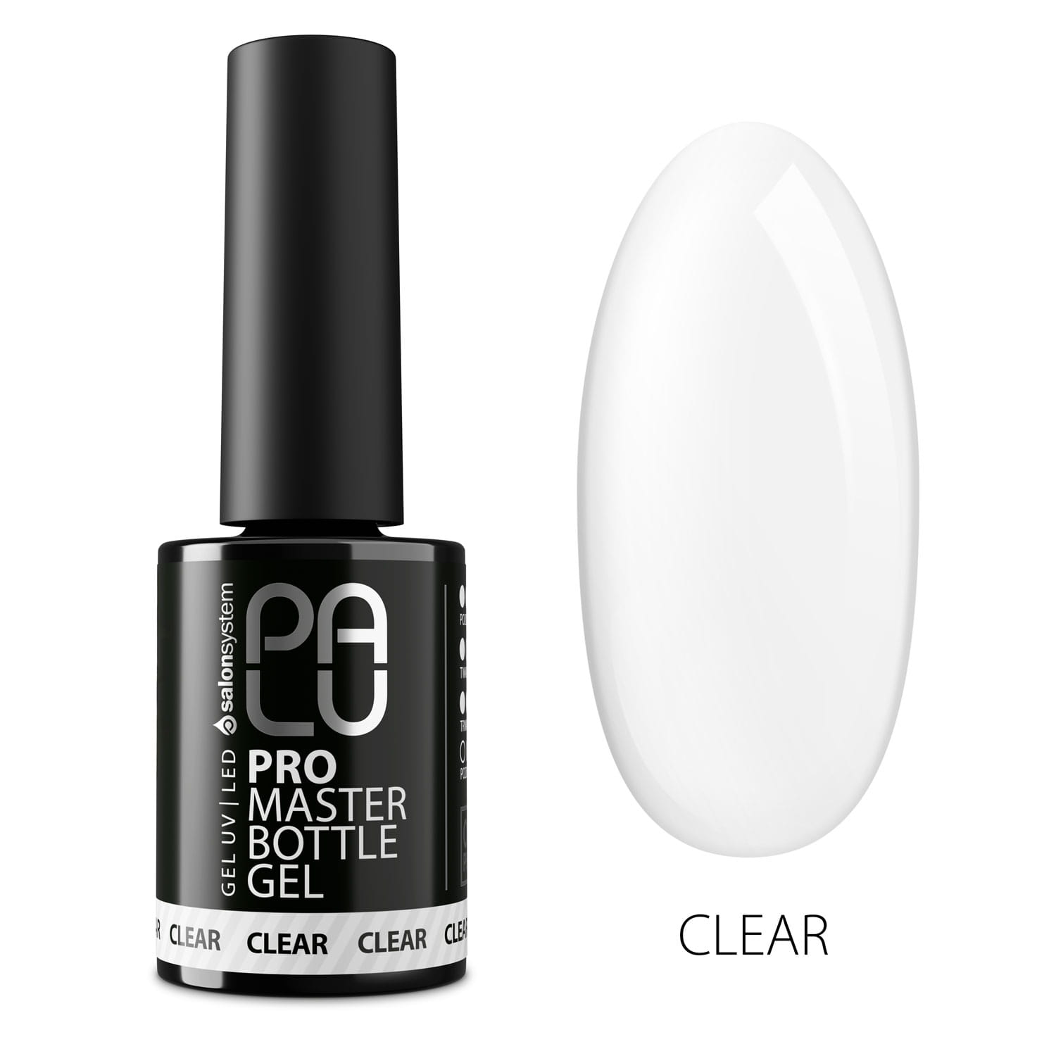 PALU Pro Master Bottle Żel Budujący w Butelce Clear 11g