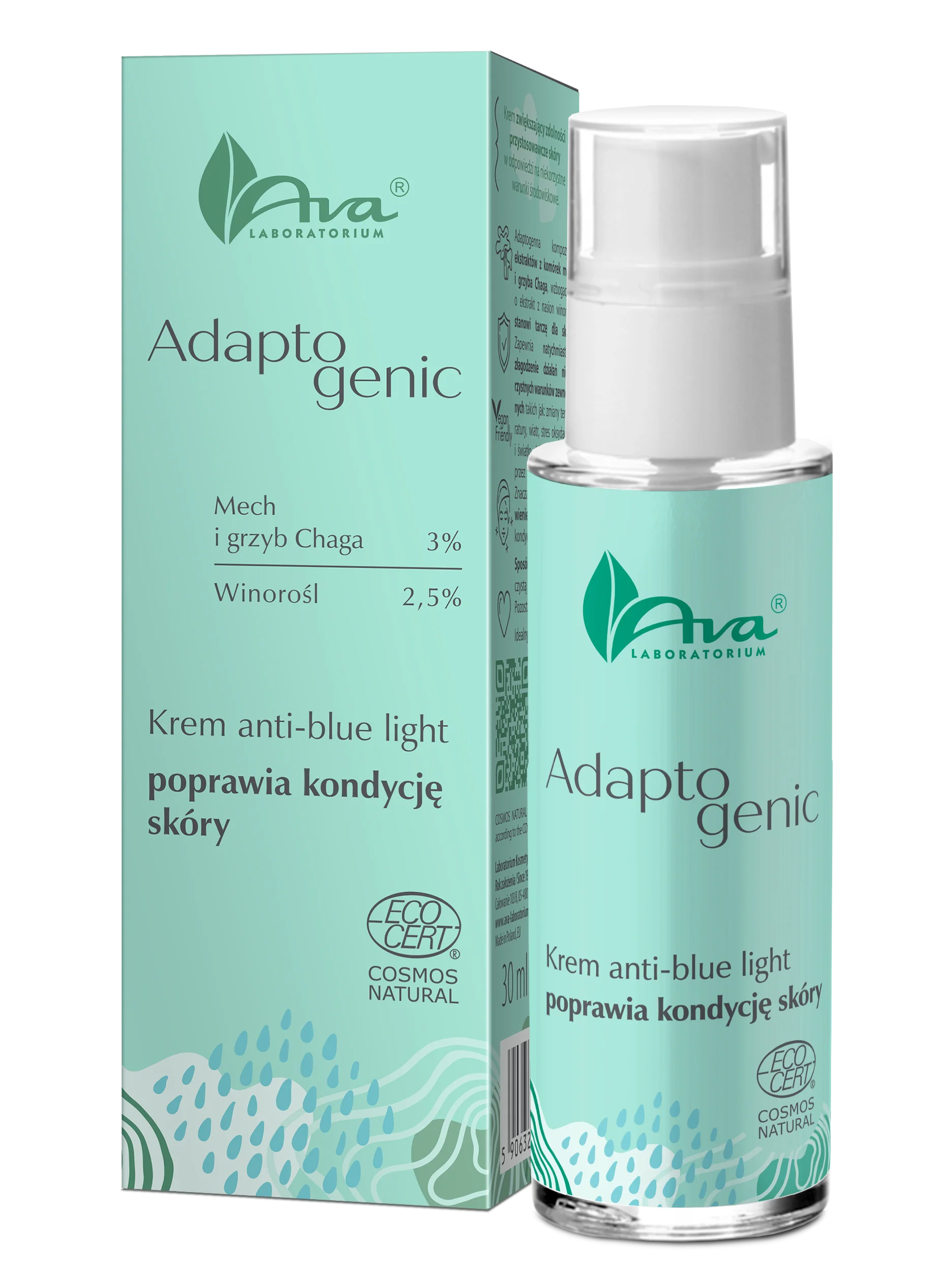 AVA Adaptogenic Krem Anti Blue Light 30ml