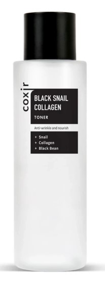 Coxir Black Snail Collagen Przeciwstarzeniowy Tonik do Twarzy 150ml