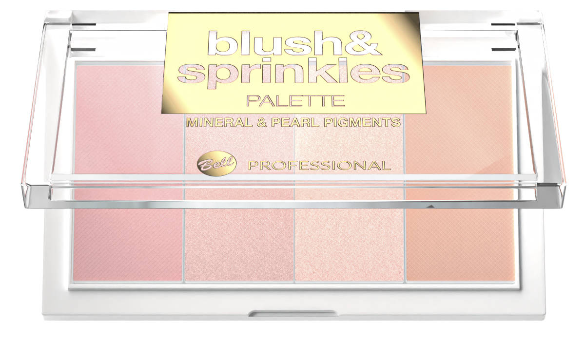 Professional Blush & Sprinkles Paleta Róży do Policzków