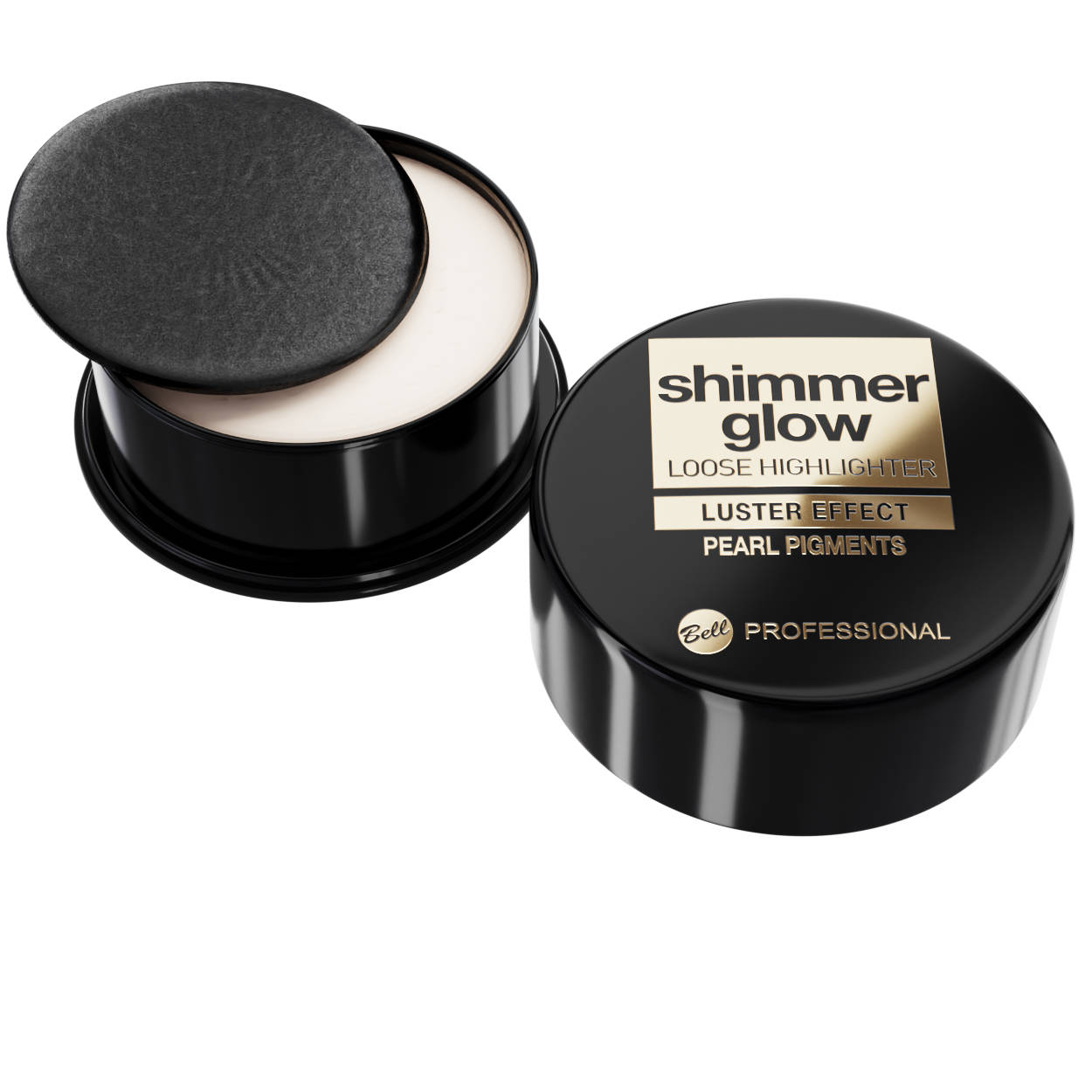Bell Professional  Shimmer Glow Rozświetlacz Sypki 01 Miracle Glow