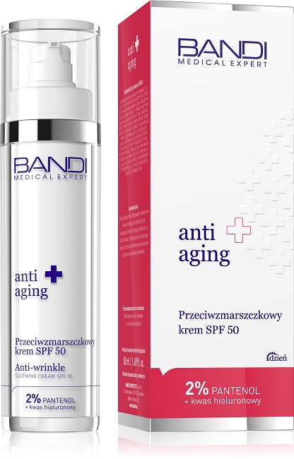 Bandi Anti-Aging Przeciwzmarszczkowy Krem SPF50 50ml