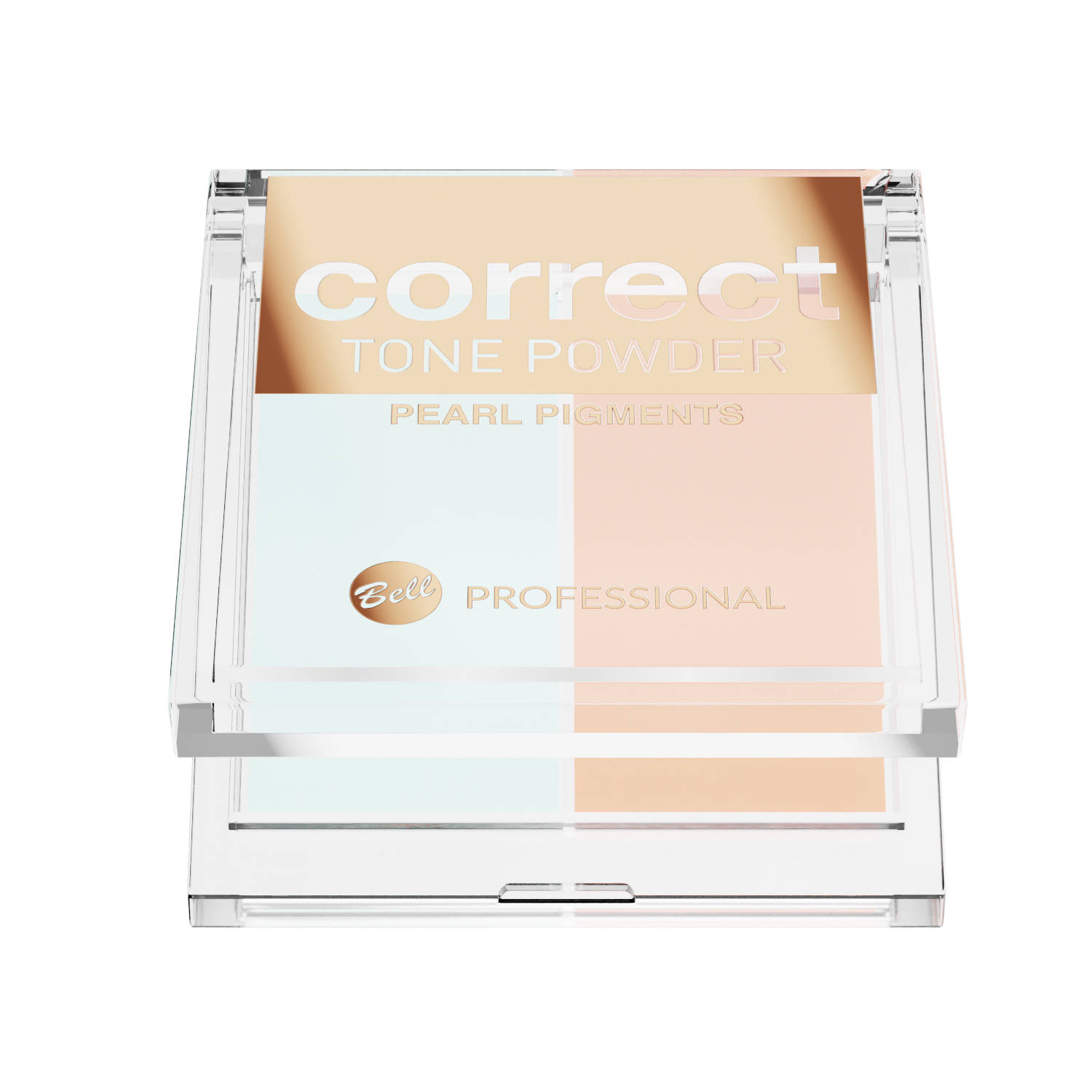 Bell Correct Tone Powder Puder Prasowany Dwa Kolory