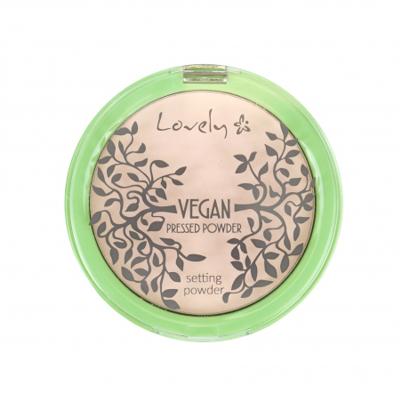 Vegan Pressed Powder Transparentny Puder Matujący