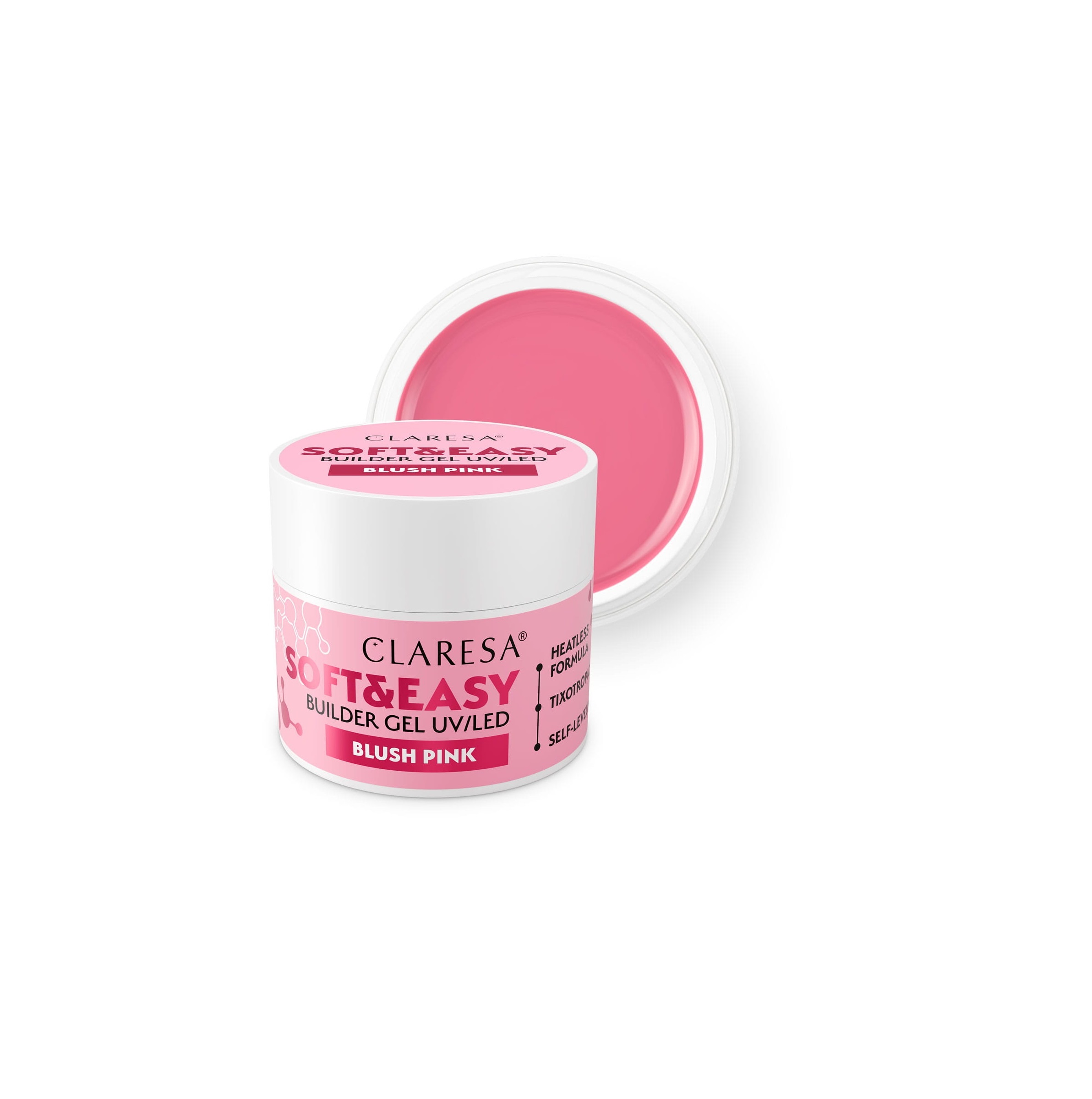 Claresa Żel Budujący Soft & Easy Blush Pink 12g