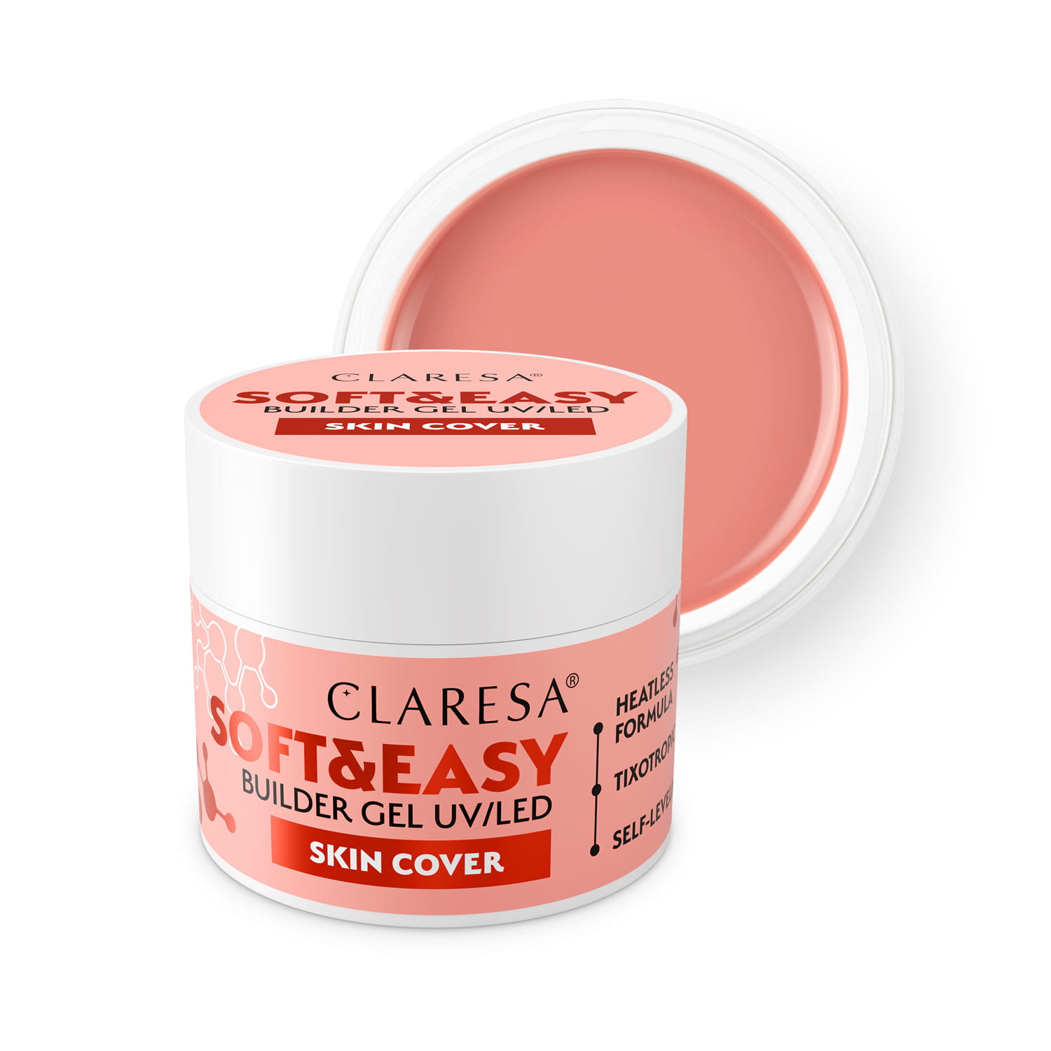Claresa Żel Budujący Soft & Easy Skin Cover 90g