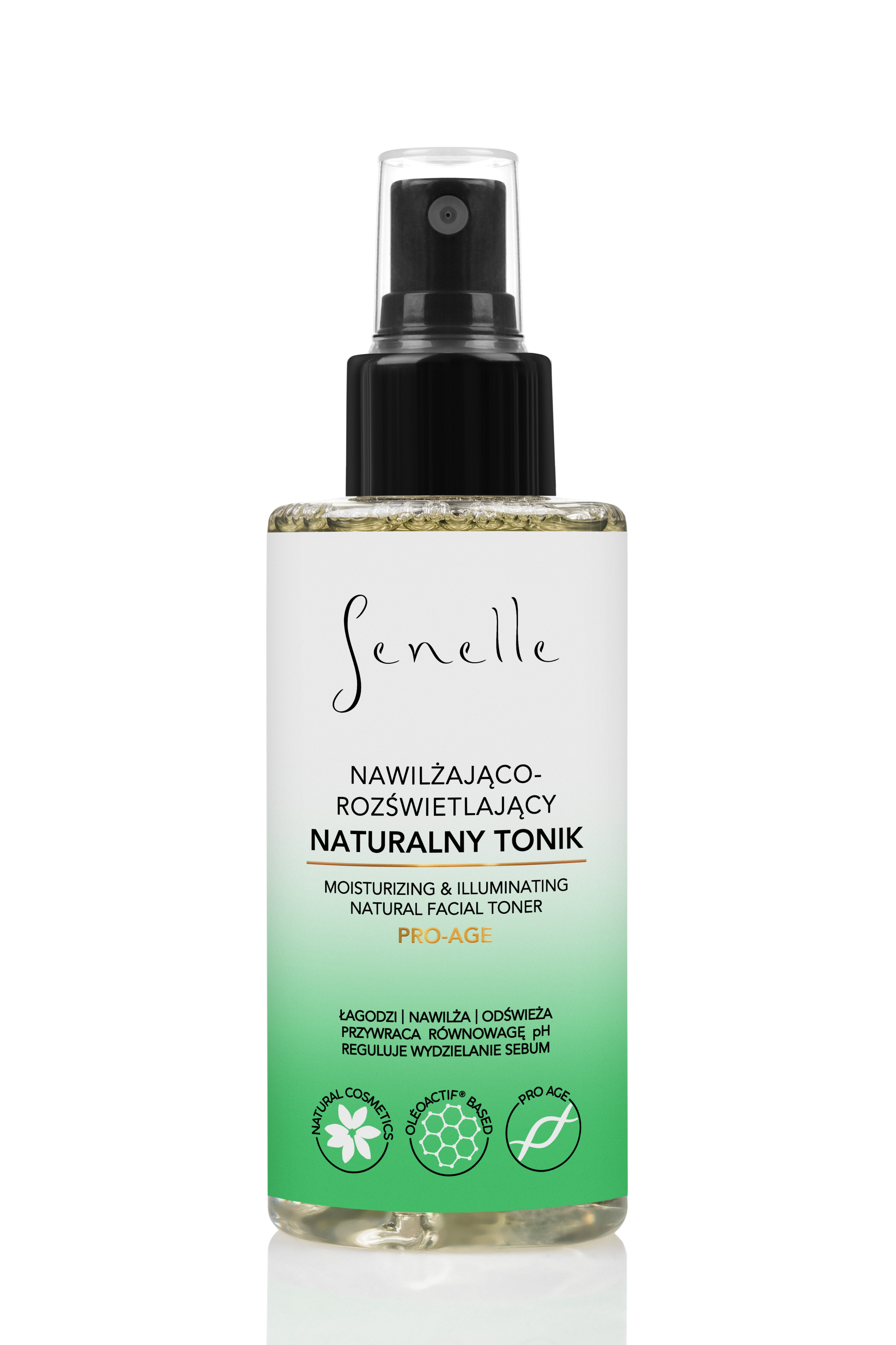 Senelle Nawilżająco-Rozświetlający Tonik do Twarzy 150ml