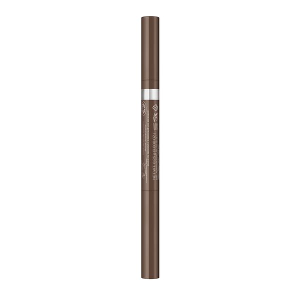Rimmel Brow This Way 2w1 Kredka do Brwi 002 Medium Brown