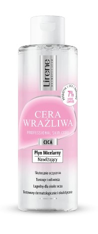 Lirene Cera Wrażliwa Nawilżający Płyn Micelarny 200ml