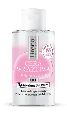 Lirene Cera Wrażliwa Dwufazowy Płyn Micelarny 125ml