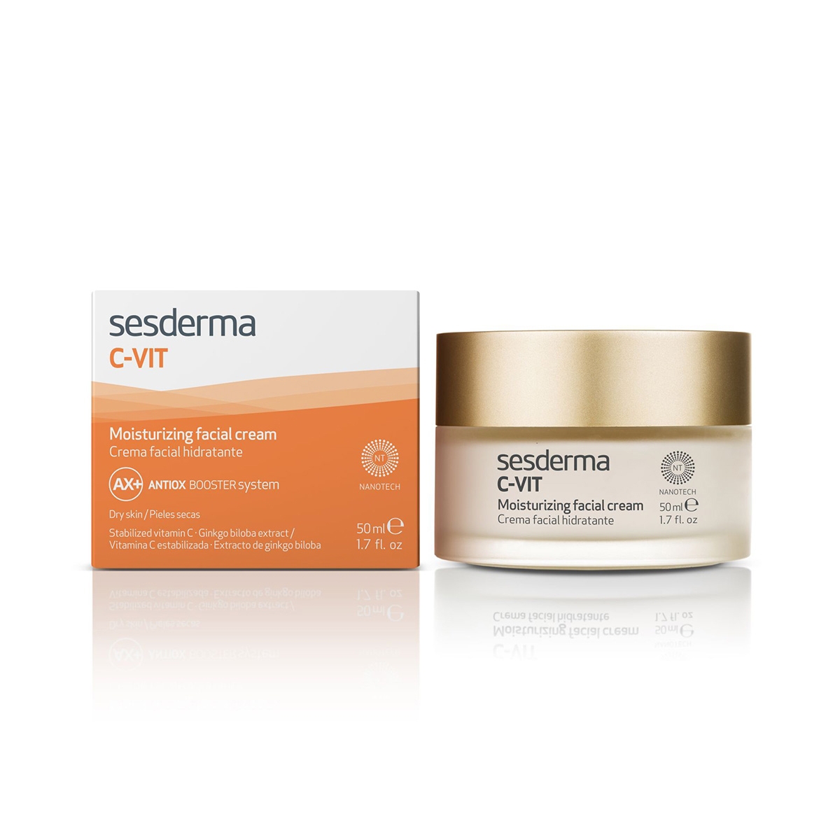 Sesderma C-Vit Nawilżający Krem do Twarzy 50ml