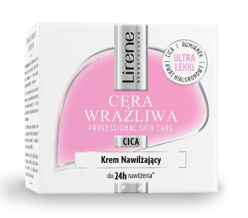 Lirene Cera Wrażliwa Nawilżający Krem do Twarzy 50ml