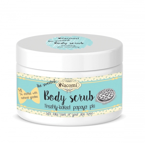 Nacomi Peeling do ciała Świeże ciasto z papają 200g