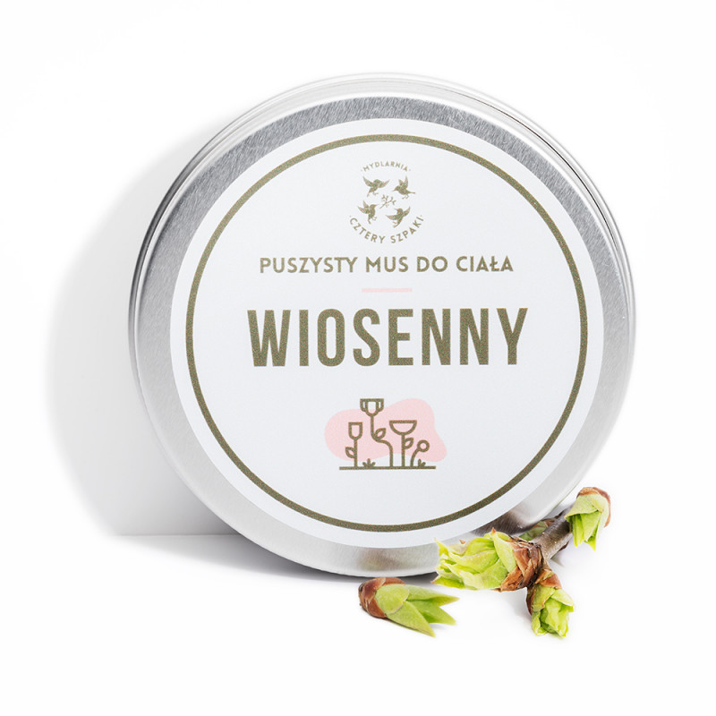 Puszysty Mus do Ciała Wiosenny