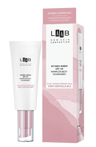 LAAB 100% Centella B12 krem nawilżający do twarzy SPF 50