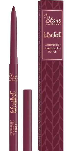 Blanket Wodoodporna Multifunkcyjna Kredka do Oczu i Ust 02 Burgundy Bliss