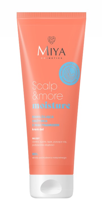MIYA Scalp & More Moisture Nawilżająca Odżywka do Włosów z Niacynamidem