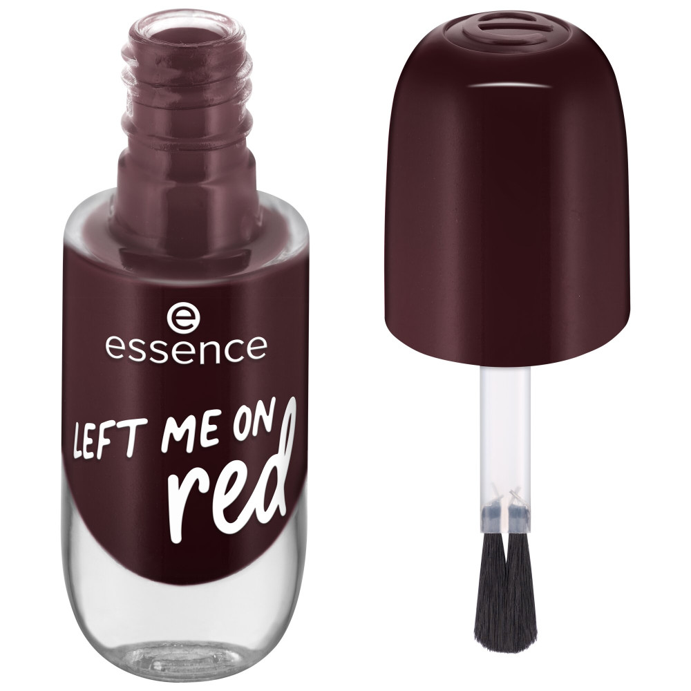 Essence Gel Nail Colour Lakier do Paznokci 72 Left  Me On Red