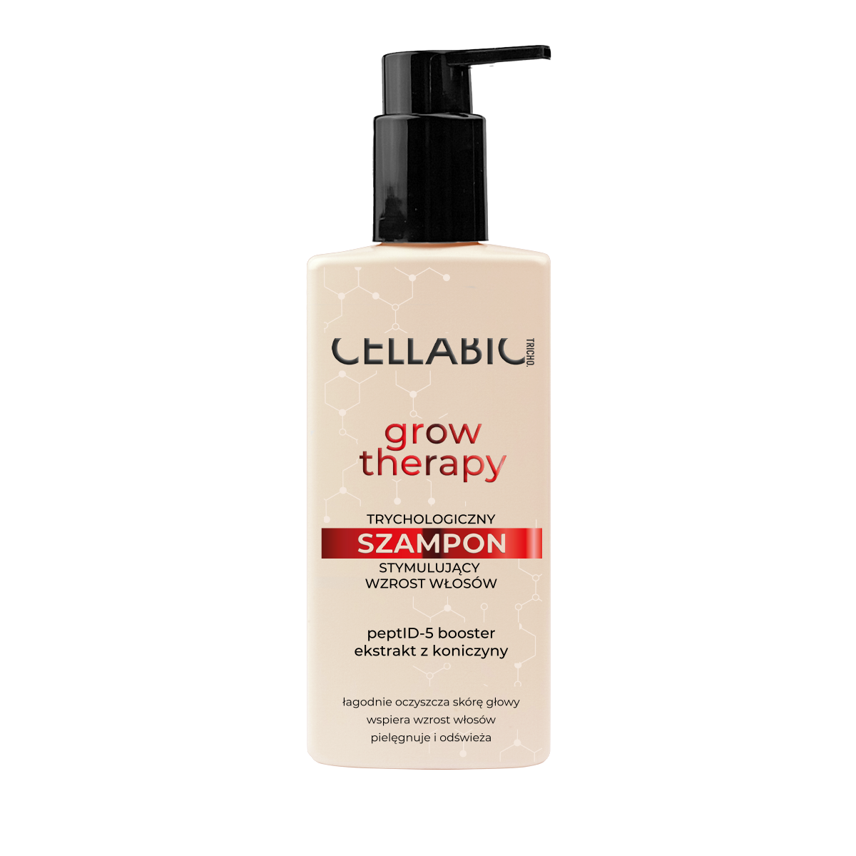 Cellabic Grow Therapy Trychologiczny Szampon Stymulujący Wzrost Włosów 300ml