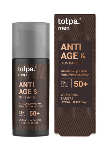 Men Anti Age & Skin Barier Wzmacniający Krem Przeciwzmarszczkowy 50+