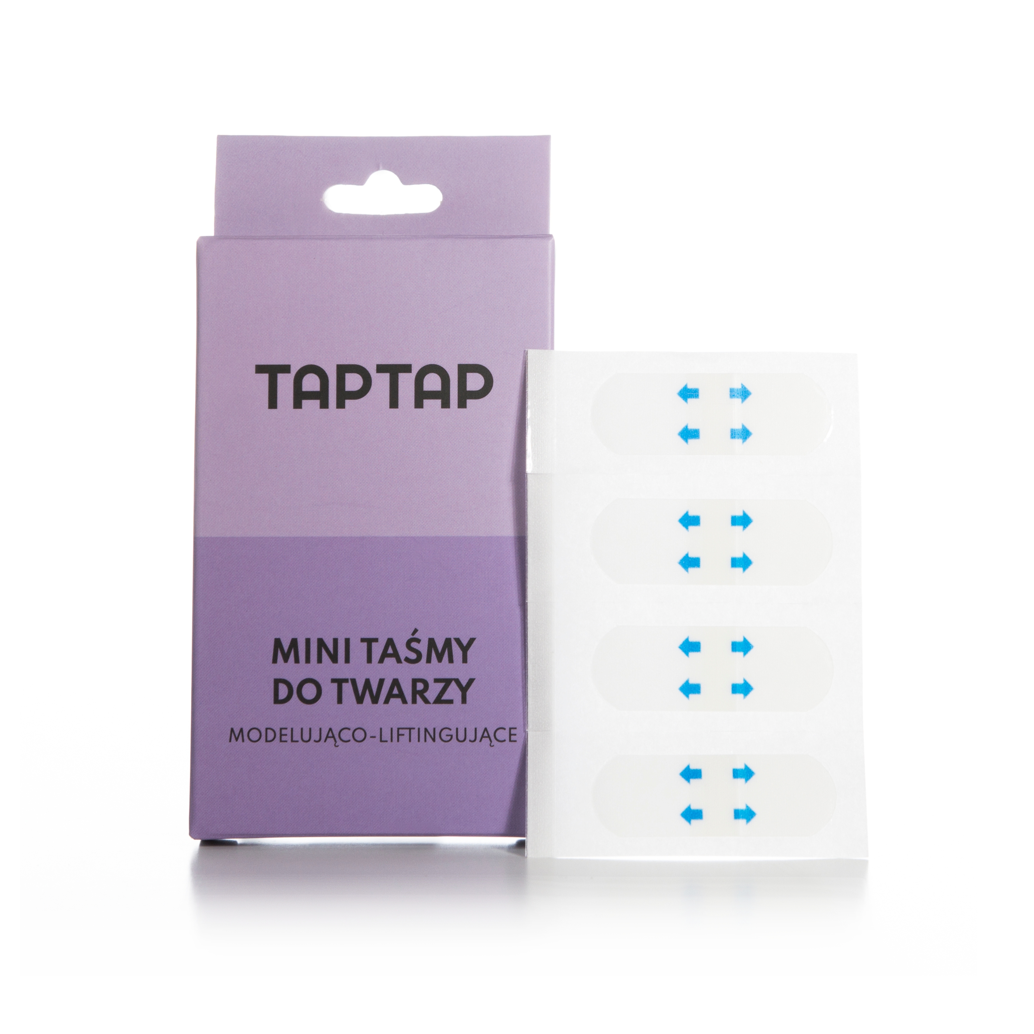TAPTAP Modelująco-liftingujące Taśmy do Twarzy 40szt