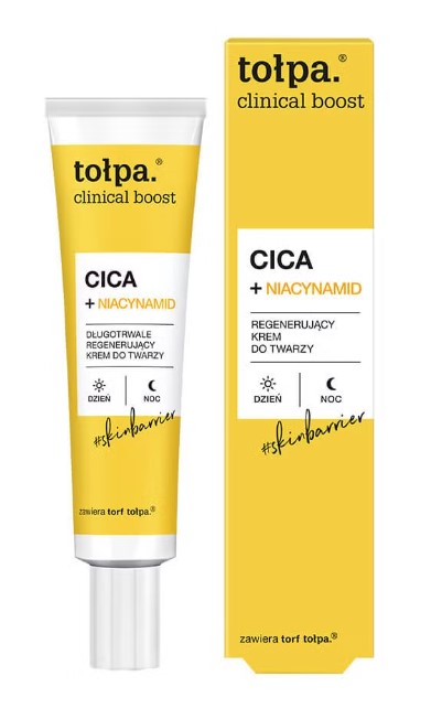 Tołpa Clinical Boost Cica + Niacynamid Regenerujący Krem do Twarzy 40ml