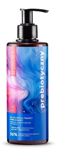 Vianek Prebiotyczny żel do mycia twarzy nawilżający [DATA WAŻNOŚCI 10.2026]