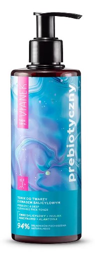 Prebiotyczny Tonik do Twarzy z Kwasem Salicylowym