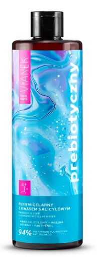 Vianek Prebiotyczny Płyn Micelarny z Kwasem Salicylowym 400ml
