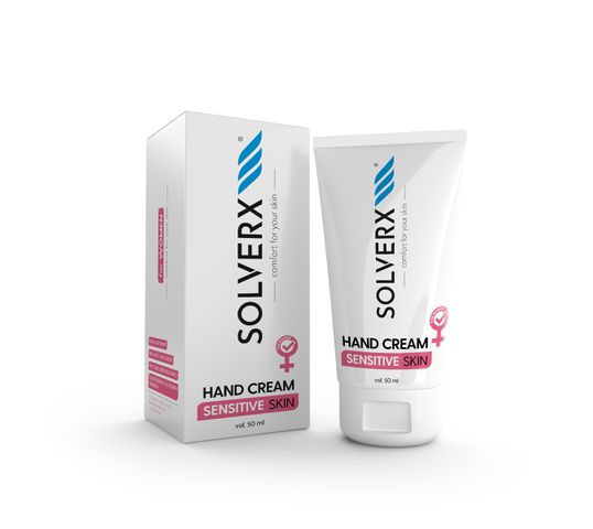 Solverx Sensitive Skin Krem do Rąk i Paznokci 50ml