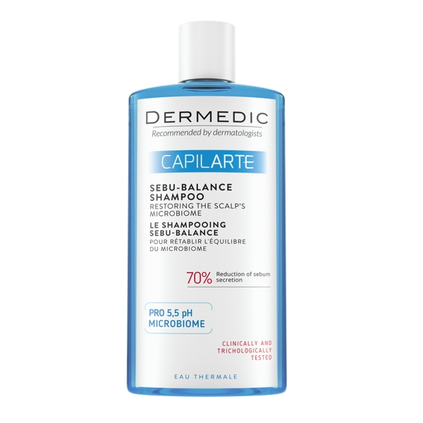 Dermedic Capilarte Sebu-Balance Szampon do Włosów Przywracjący Równowagę 300ml
