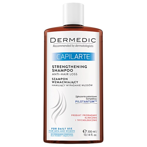 Dermedic Capilarte Szampon Wzmacniający Hamujący Wypadanie Włosów 300ml