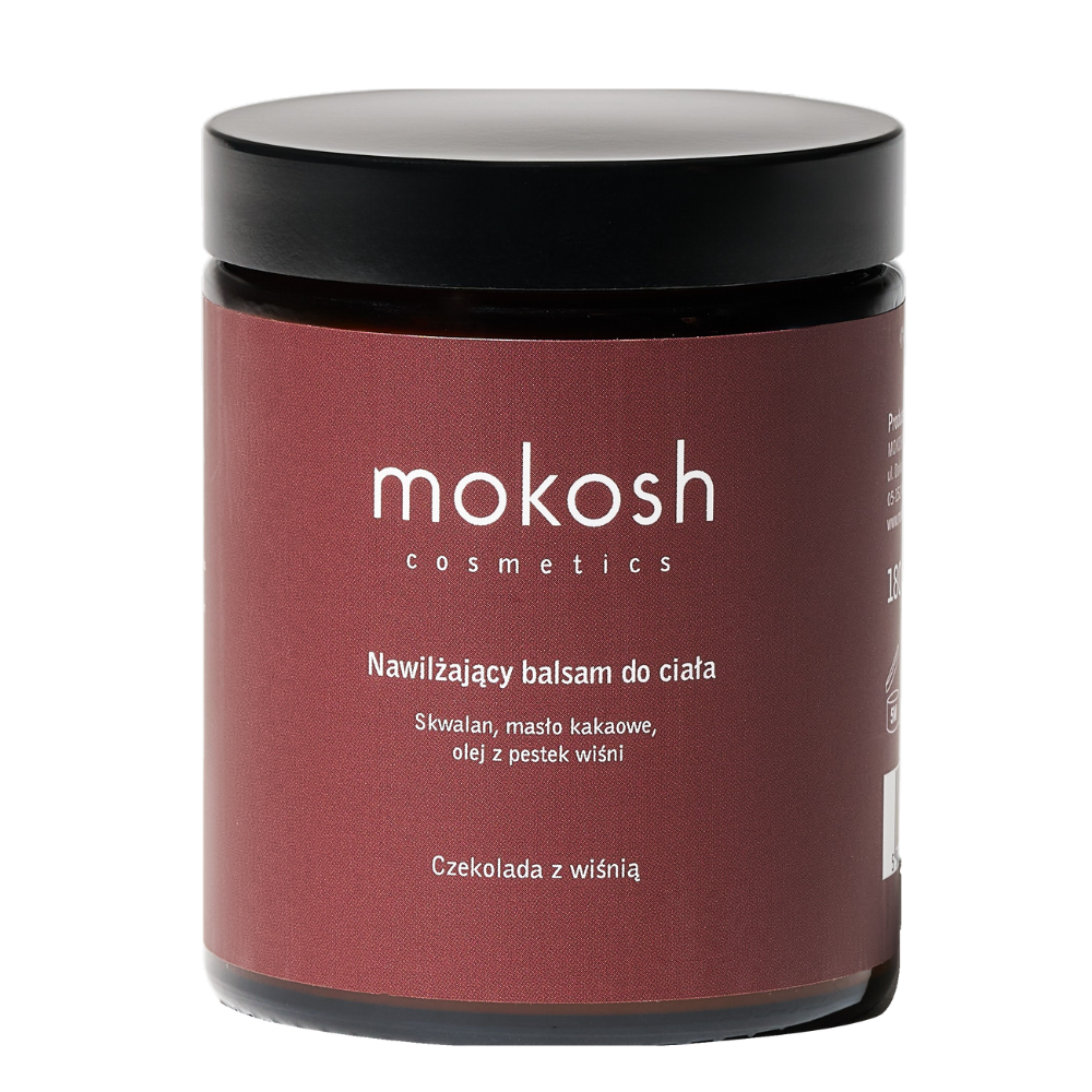 Mokosh Nawilżający Balsam do Ciała Czekolada z Wiśnią 180ml