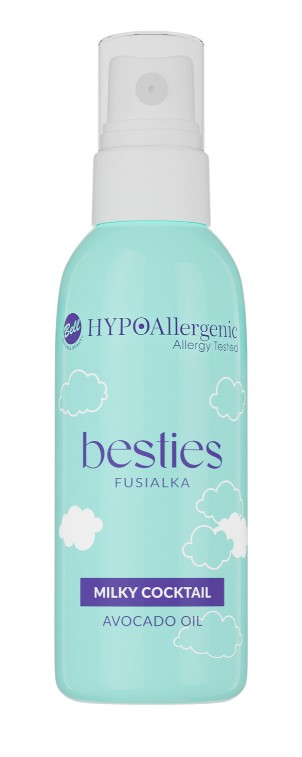 Bell x Besties Fusialka Odżywcza Emulsja do Twarzy Milky Cocktail 01 Cute Cloud 40g